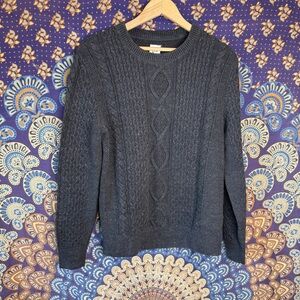 🦋5/20$🦋 GAP heavy knit grey sweater